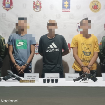 Capturan en Caucasia tres presuntos integrantes del `Clan del Golfo´