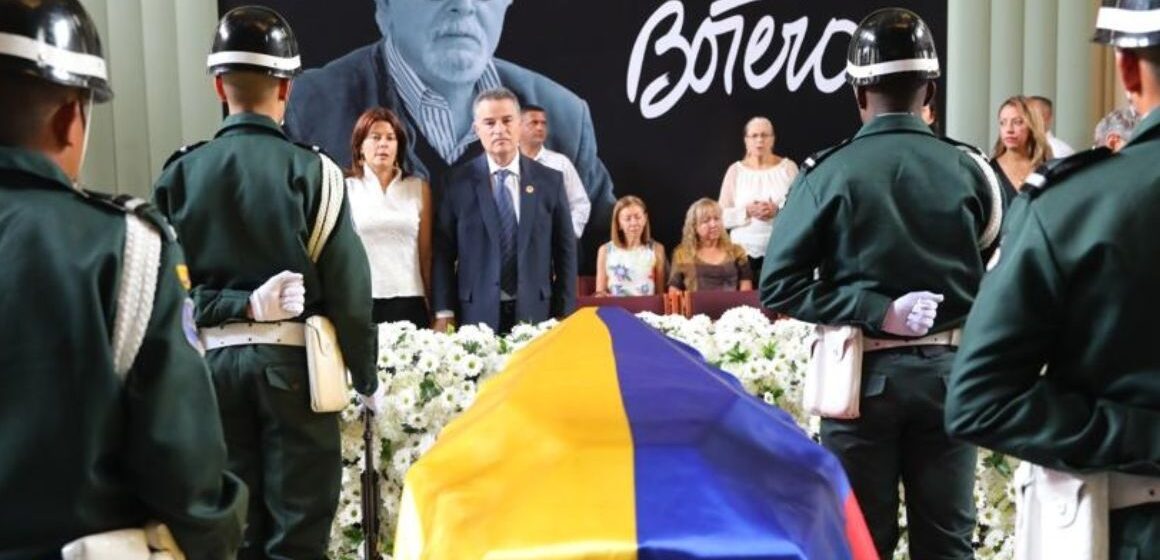 Homenaje al maestro Fernando Botero en Medellín
