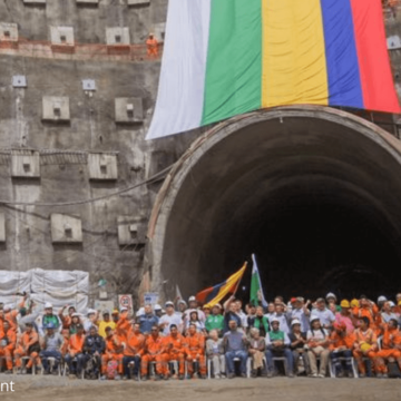 ¡Antioquia la rompe! Atravesó la montaña para construir el túnel más largo de América