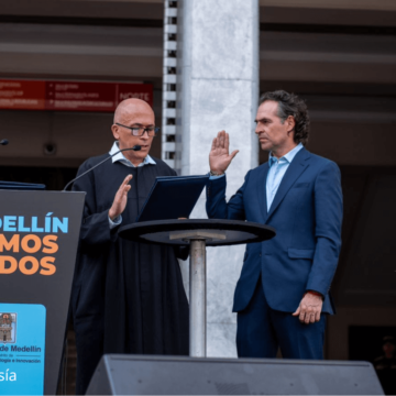 Posesión alcalde de Medellín