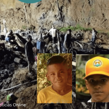Dos niños pierden la vida por derrumbe de mina de oro en Nechí