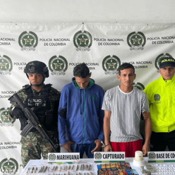 Capturan a delincuentes que usaban menores para el microtráfico en Itagüí