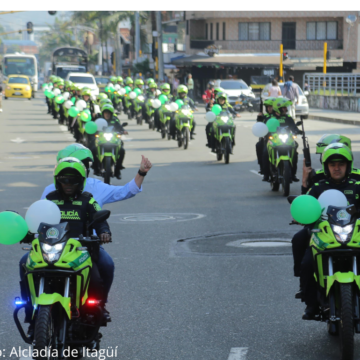 Itagüí refuerza seguridad on nuevos vehículos
