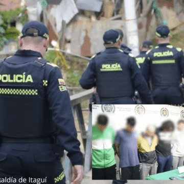 En Itagüí capturaron 19 miembros de una organización criminal