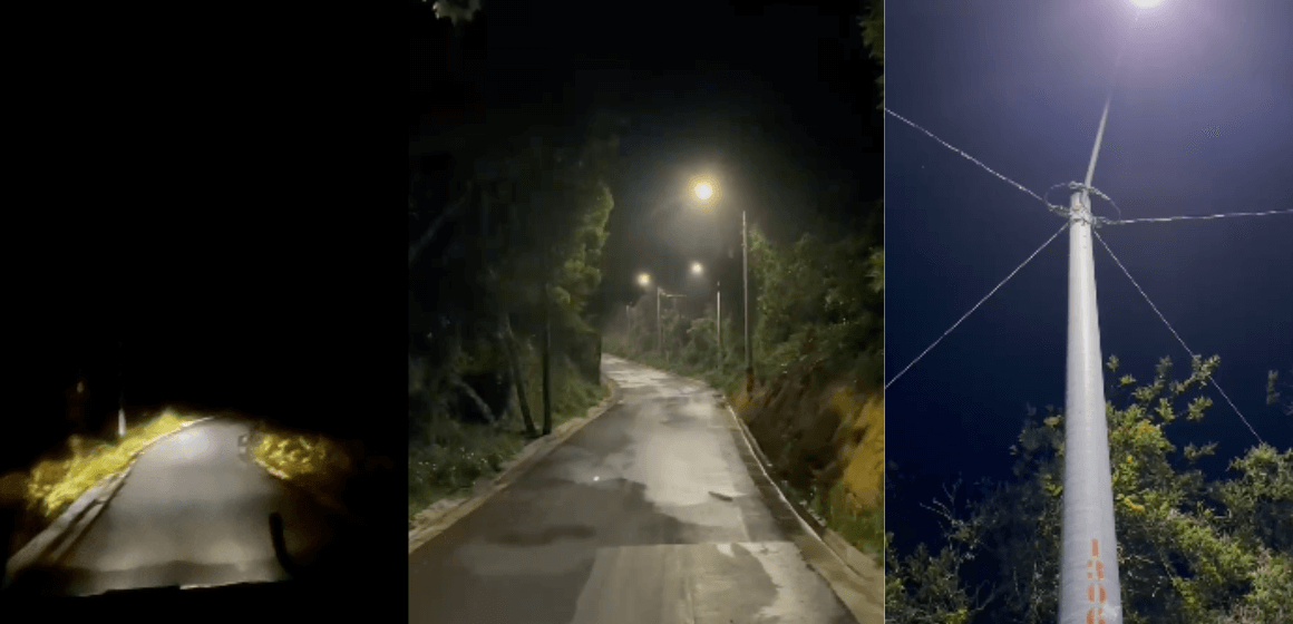 Enviaseo expande el alumbrado público en la zona rural de Envigado