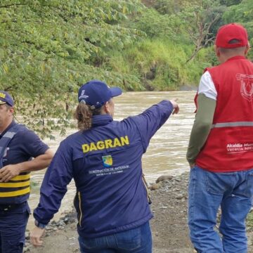 Gobernación ordena evacuación inmediata por riesgo de desbordamiento de río San Juan