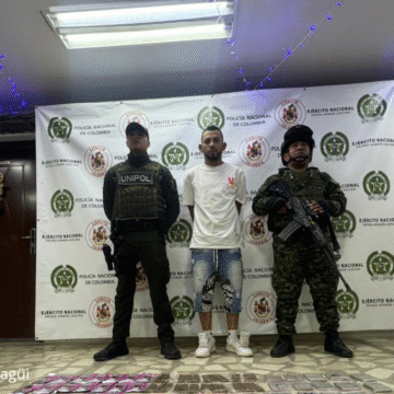 Capturas en Itagüi por desplazamiento forzado