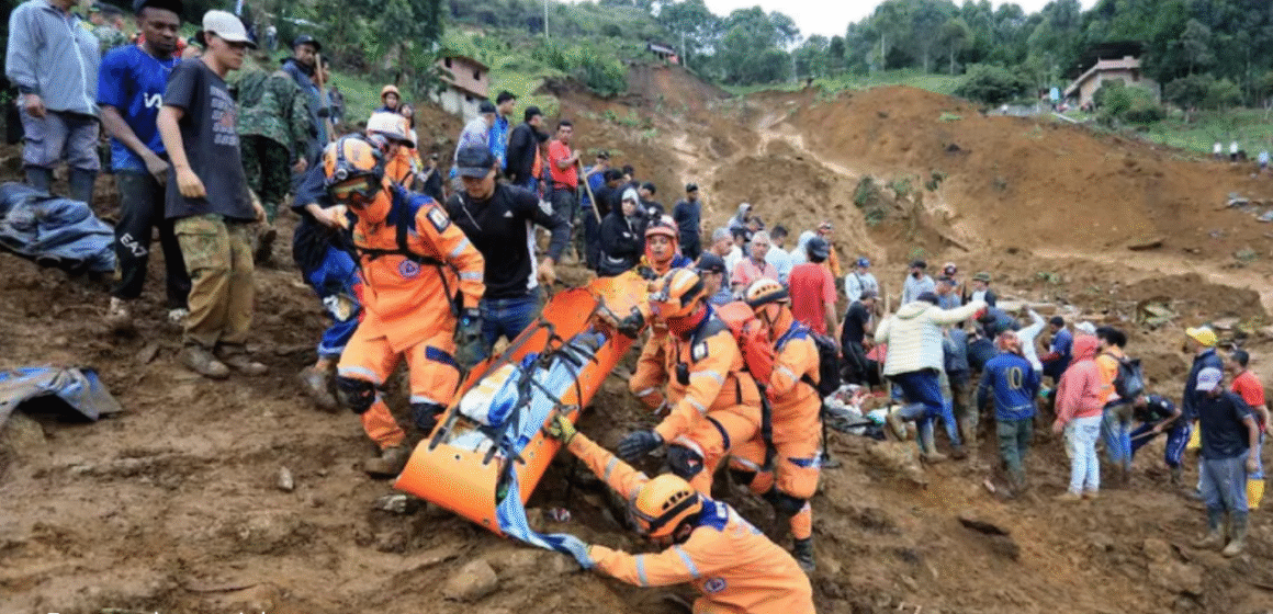 Ya son 13 las victimas mortales por deslizamiento en Bello