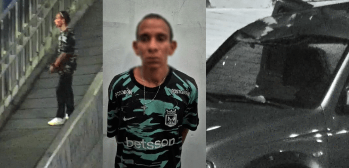 Capturado hombre que lanzó piedra a vehículo desde puente