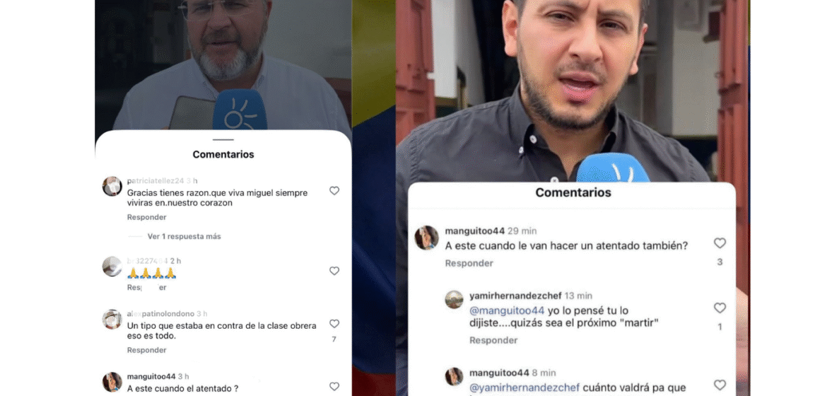 Alcaldía de Rionegro rechaza amenazas contra el alcalde Jorge Rivas y el senador Esteban Quintero