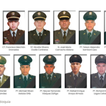 Gobernación de Antioquía Declara Día de Duelo por Asesinato de Policías en Am