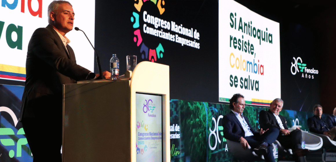 Gobernador Andrés Julián exaltó la tenacidad de los empresarios en el Congreso de Fenalco