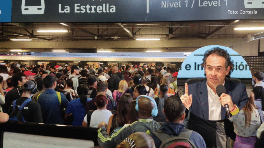 El alcalde Federico Gutiérrez viaja a Barcelona mientras Medellín enfrenta crisis en el Metro