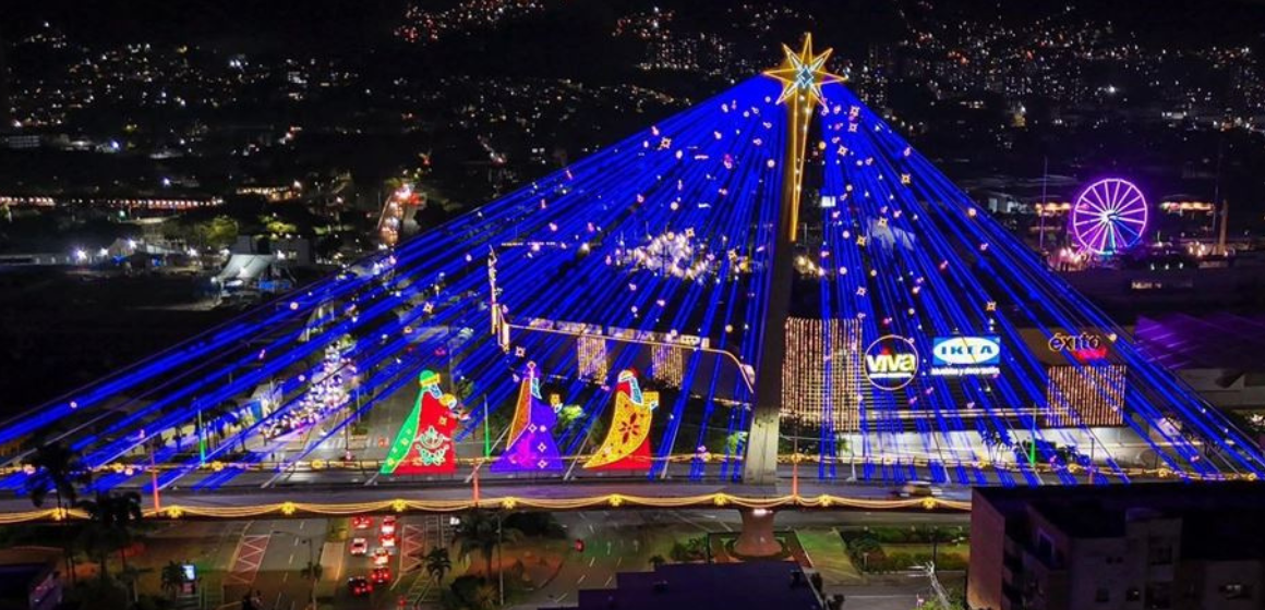 Envigado lleva sus alumbrados navideños al mundo con un recorrido virtual 360°