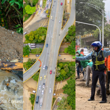 Medellín volvió a colapsar por las lluvias