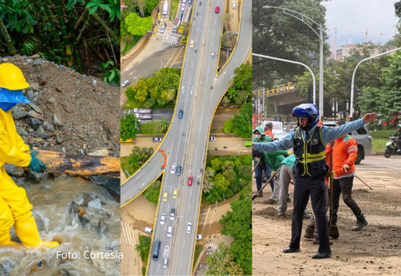 Medellín volvió a colapsar por las lluvias