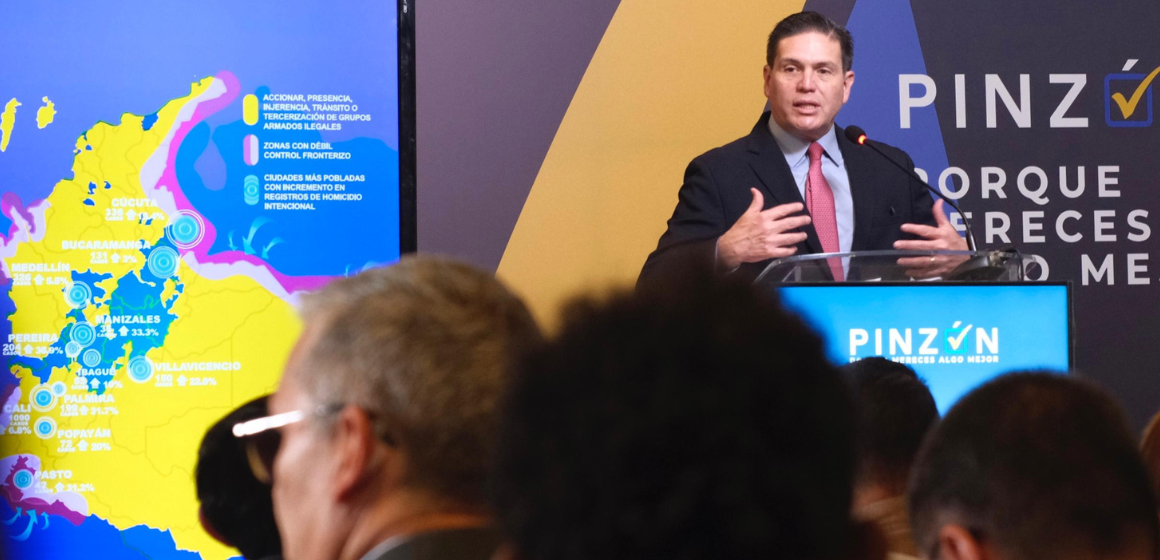 Pinzón lanzó el plan “Tolerancia Cero” y promete recuperar el control del territorio