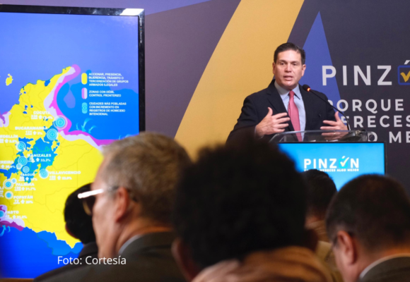 Pinzón lanzó el plan “Tolerancia Cero” y promete recuperar el control del territorio