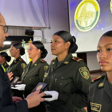 232 nuevos Auxiliares de Policía reforzarán la seguridad en el Valle de Aburrá y el Departamento de Antioquia