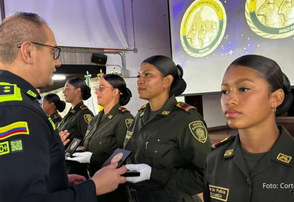 232 nuevos Auxiliares de Policía reforzarán la seguridad en el Valle de Aburrá y el Departamento de Antioquia