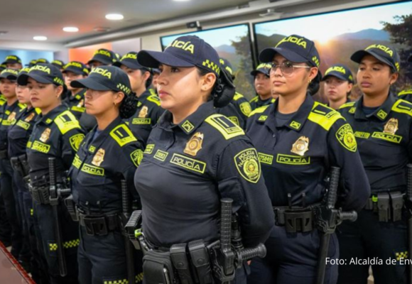 Envigado fortalece su seguridad con la llegada de 40 nuevos policías
