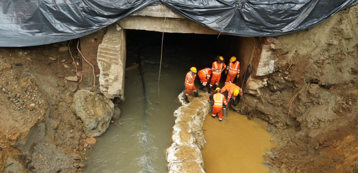 Medellín avanza en obras para recuperar la avenida El Poblado tras emergencia por lluvias