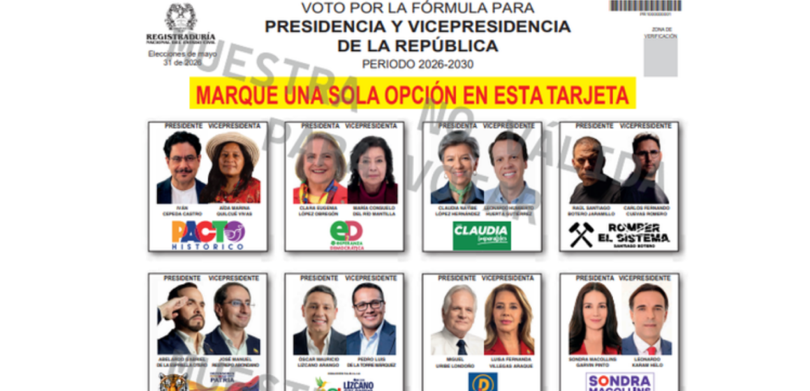 En foco (17) Sorteo definió orden del tarjetón presidencial, Iván Cepeda encabeza lista