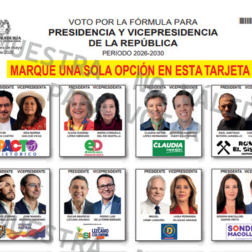 Sorteo definió orden del tarjetón presidencial, Iván Cepeda encabeza lista