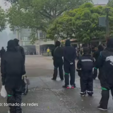 Encapuchados obligan evacuación de la UdeA y suspenden actividades