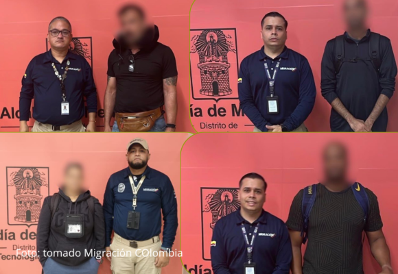 Migración inadmite a cinco extranjeros en Medellín