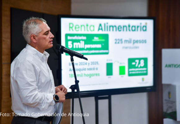Antioquia entregará renta alimentaria a personas con discapacidad en pobreza extrema