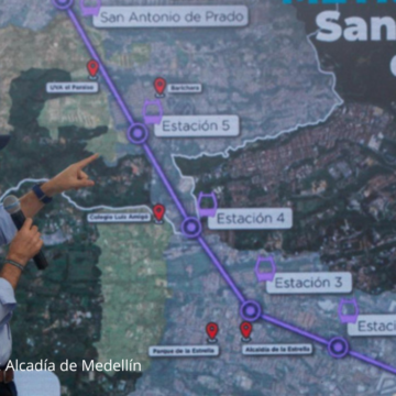 Medellín consigue crédito de US$300 millones para el Metrocable de San Antonio de Prado Medellín consigue crédito de US$300 millones para el Metrocable de San Antonio de Prado