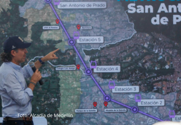 Medellín consigue crédito de US$300 millones para el Metrocable de San Antonio de Prado